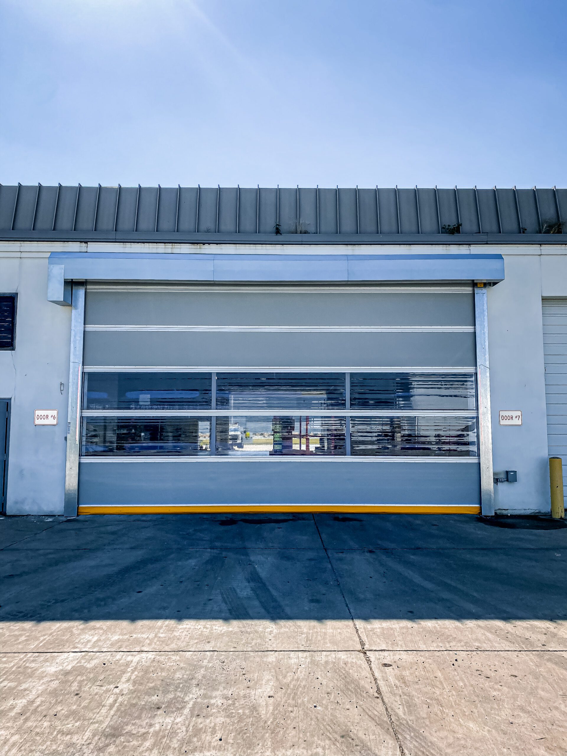 Hormann Commercial High-Performance Door at Car Dealership