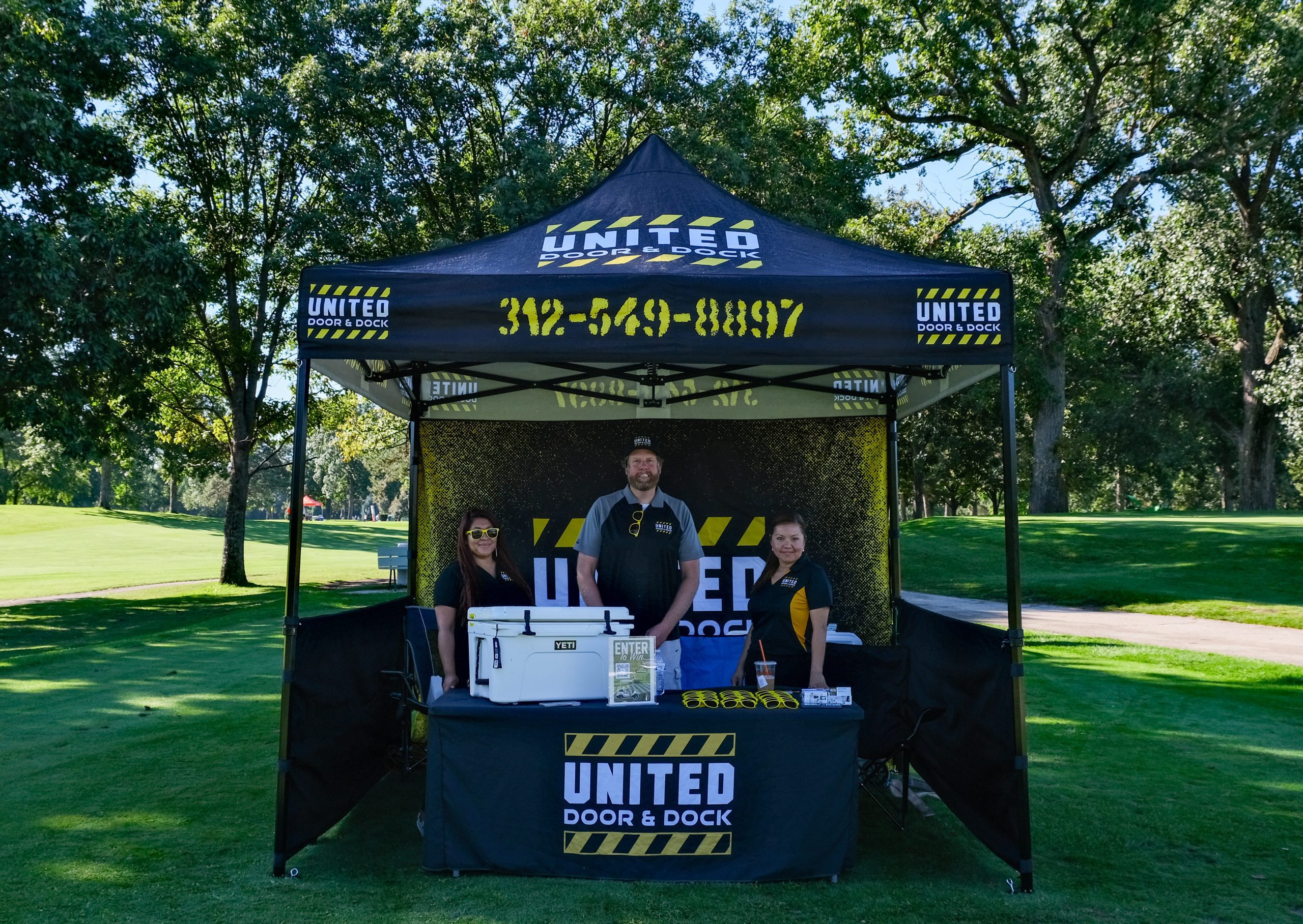 United Door and Dock Team At Sunbelt Golf Outing
