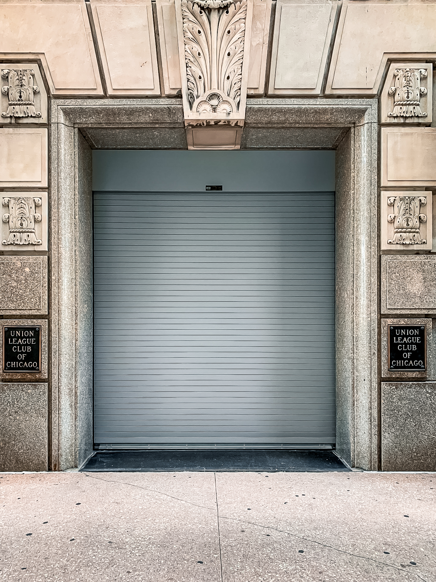 Rolling Steel Security Door at Union League Club of Chicago